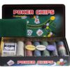 Набор для покера Poker Chips 300 фишек с сукном + подарок 6388