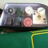 Покерный набор Poker Chips 120 фишек с сукном + подарок 8822