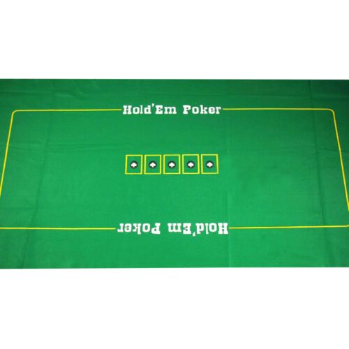 Сукно для покера 90x180 см "Hold'Em Poker" + подарок