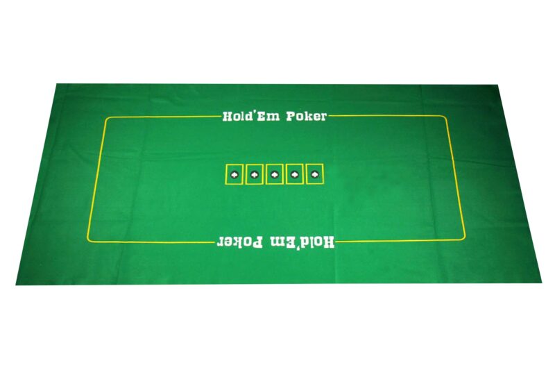 Сукно для покера 90x180 см "Hold'Em Poker" + подарок